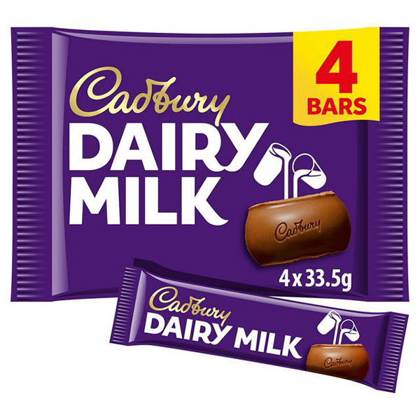 Dairy Milk 4 x bars