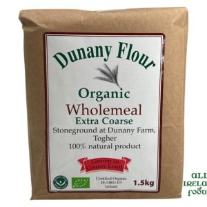 Dunany Organic wholemeal flour