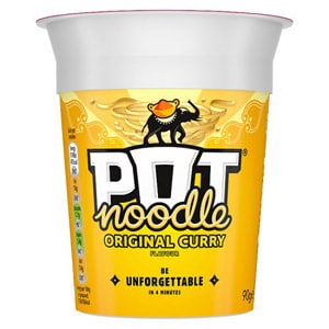 Pot noodle original curry