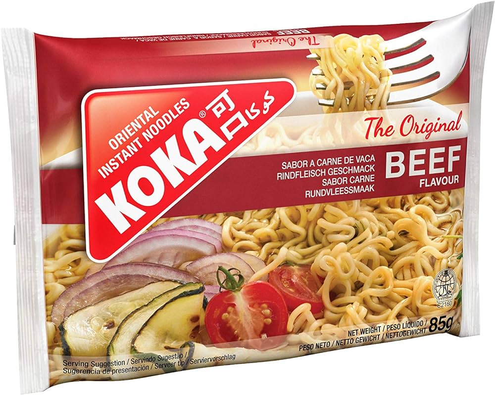 Koka beef noodles