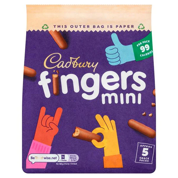 Cadbury Finger Bag