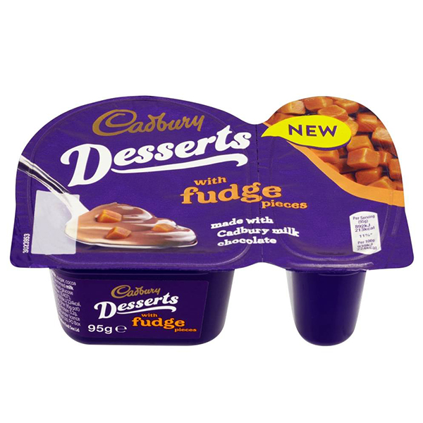 Cadbury fudge pot