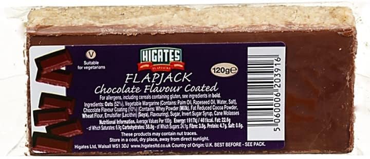 Flapjacks chocolate Higates