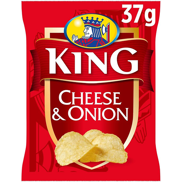 King cheese crisps