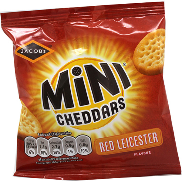 mini cheddar red leicester