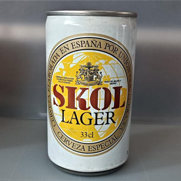 Skol Beer can