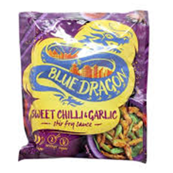 blue dragon garlic stir fry